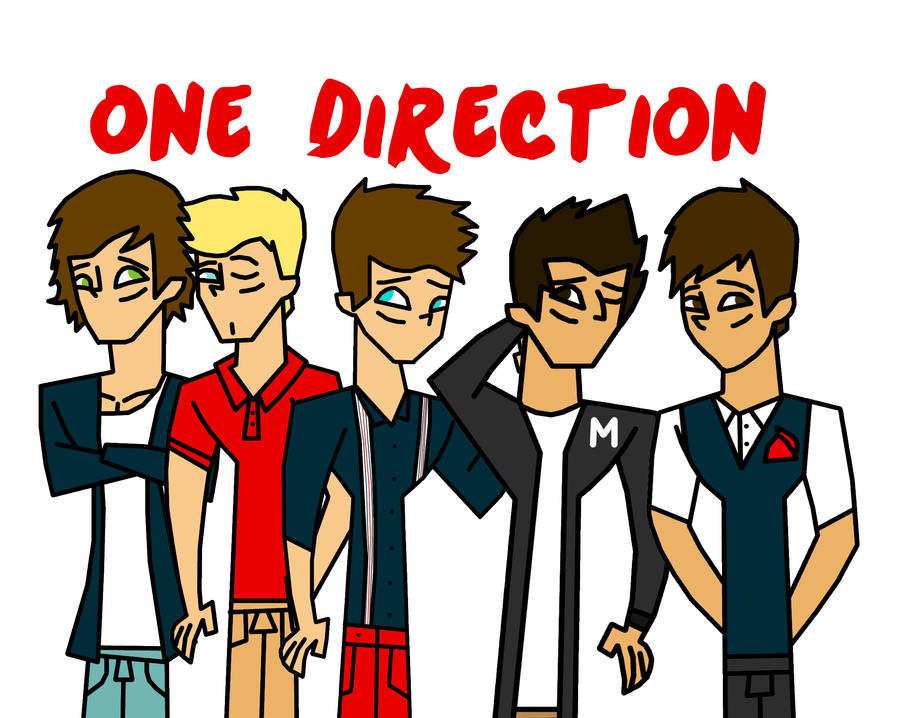 1 Direction Cartoon Drawings