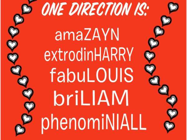 1 Direction Names