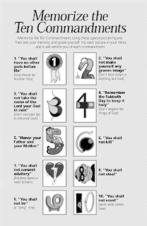 10 Commandments For Children