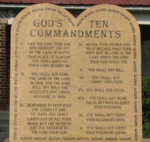 10 Commandments For Children Printable