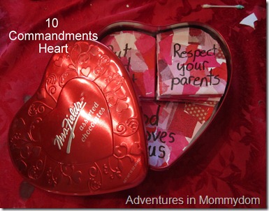 10 Commandments For Kids Activities