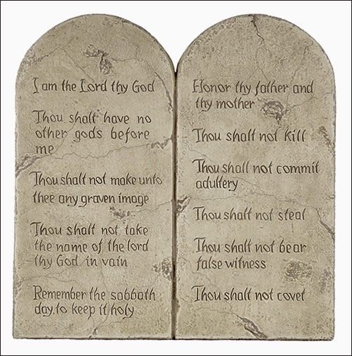 10 Commandments Of God For Kids