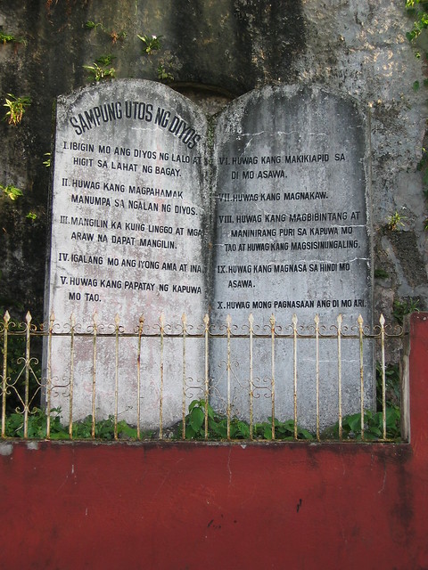 10 Commandments Of God Tagalog