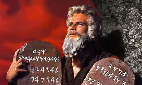 10 Commandments Tablets Broken