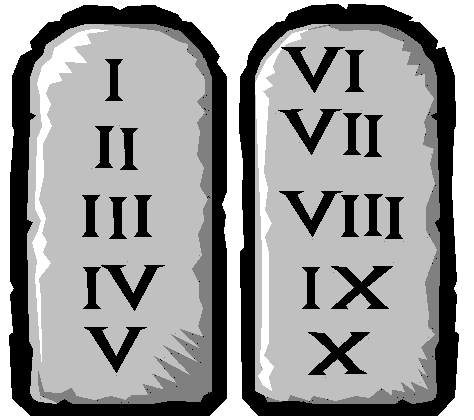 10 Commandments Tablets Found