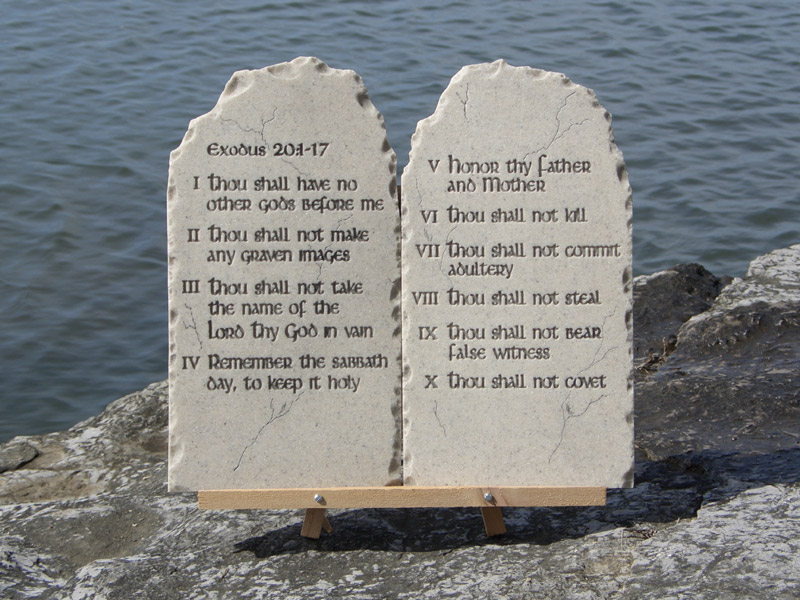 10 Commandments Tablets Found