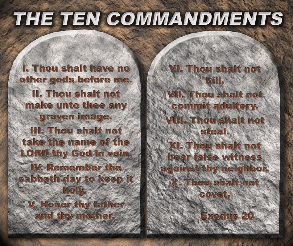 10 Commandments Tablets Found