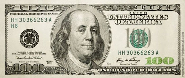 100 Dollar Bill Tattoo Images