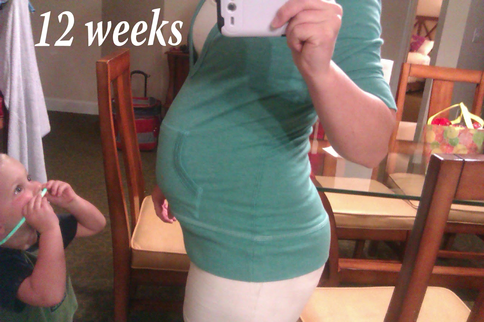 12 Weeks Pregnant Belly Pics