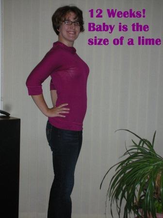 12 Weeks Pregnant Bump Or Bloat