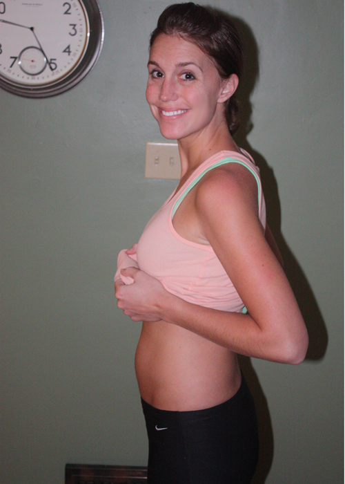 12 Weeks Pregnant Bump Or Bloat