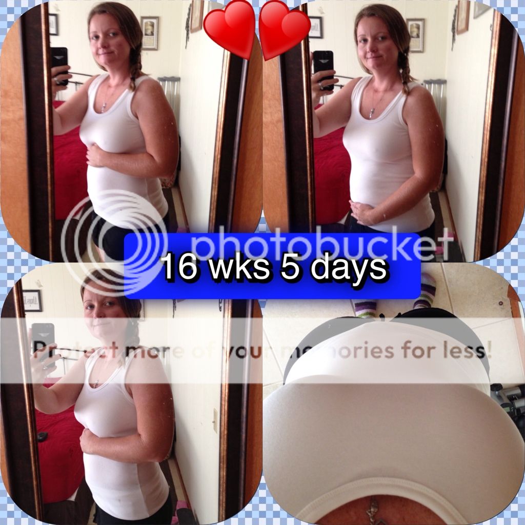 16 Weeks Pregnant Baby Bump Pictures