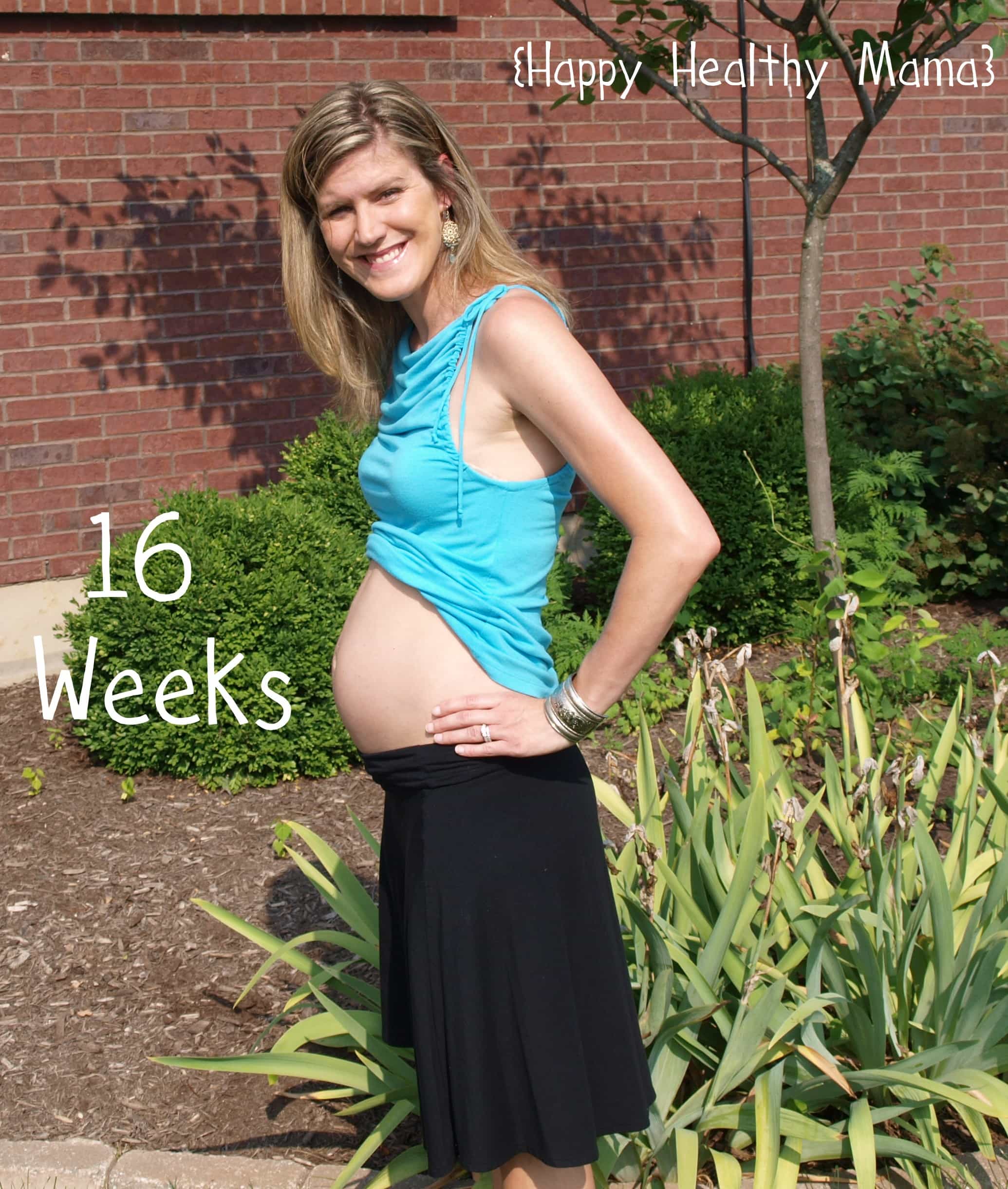 16 Weeks Pregnant Bump