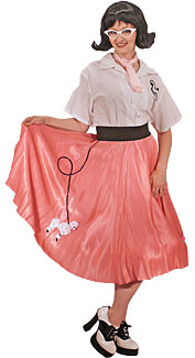 1950s Fashion For Women Poodle Skirts