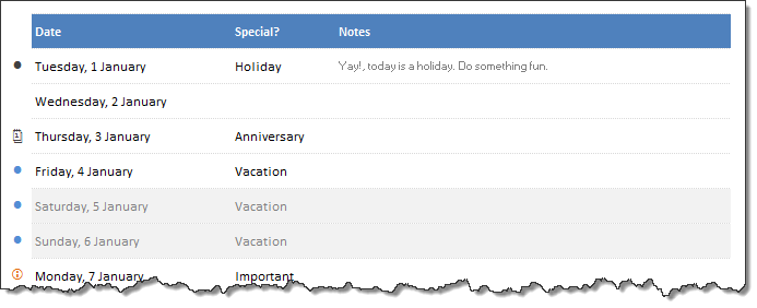 2013 Monthly Calendar Template Excel