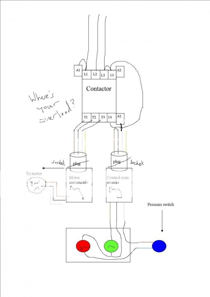 3 Pole Contactor Wiring Diagram