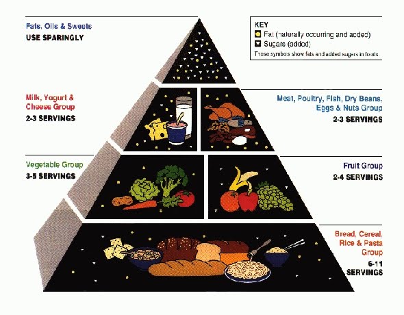 4 Food Groups Chart