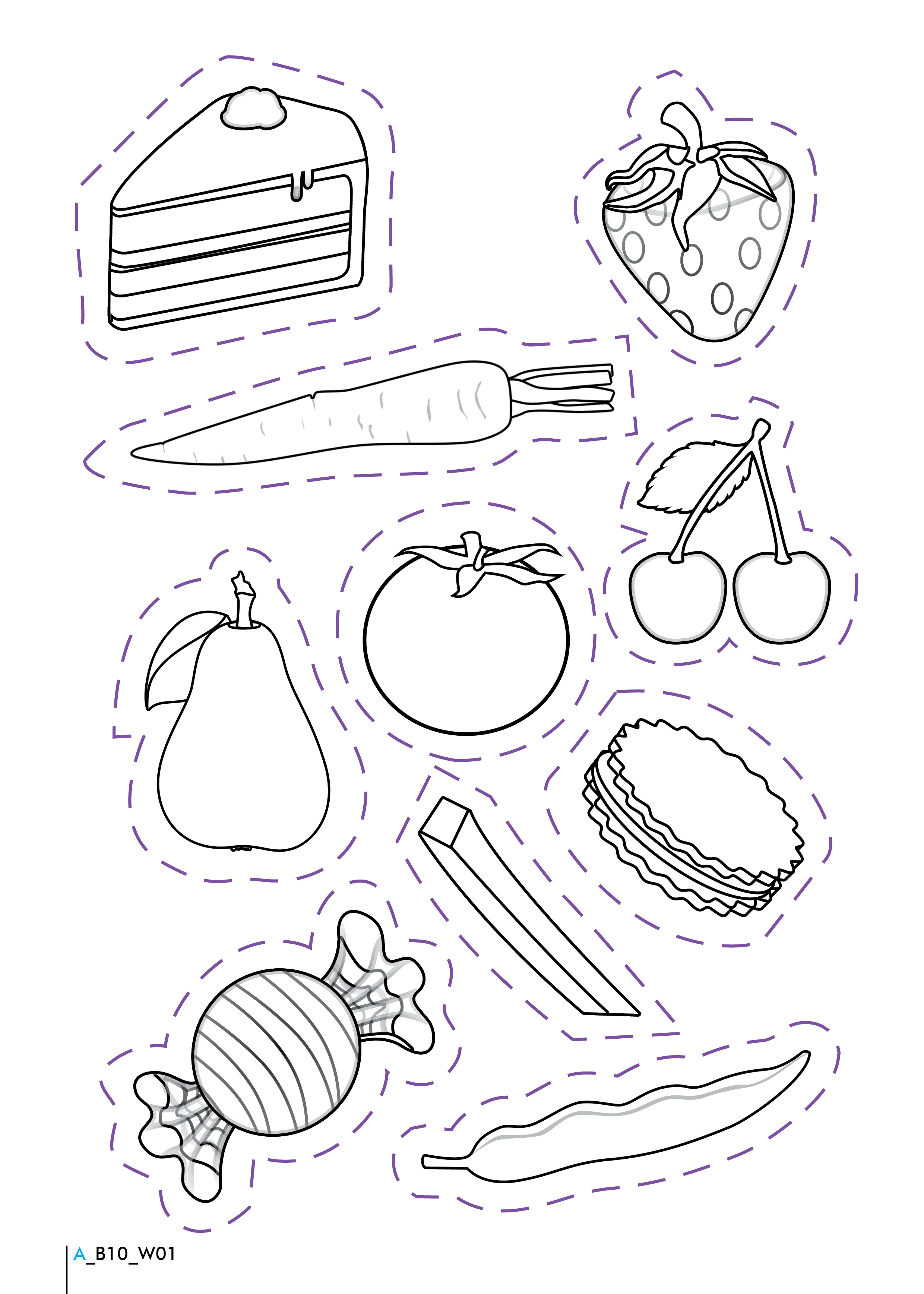 5 Food Groups Worksheet