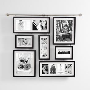 5 Photo Frames On Wall