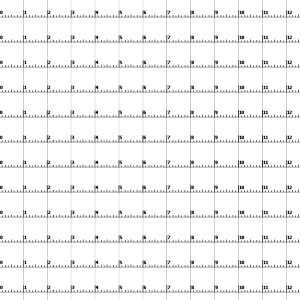 Actual Ruler Mm