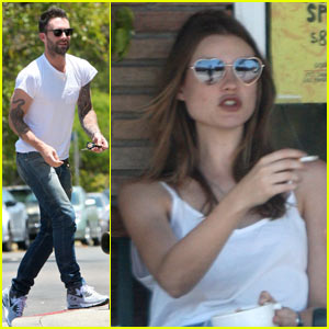 Adam Levine Girlfriend Jane Photos