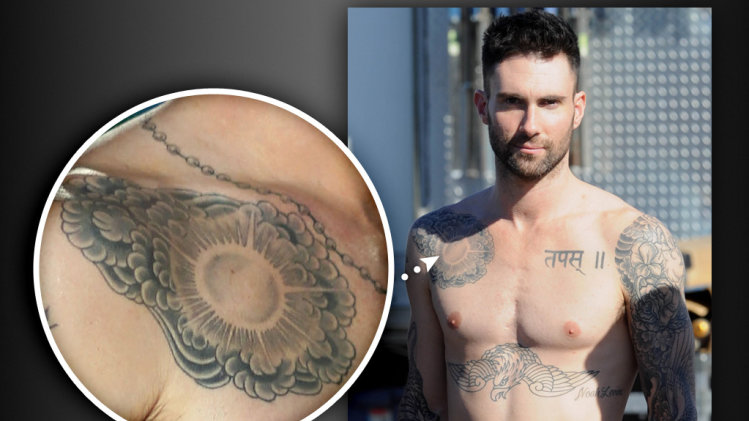 Adam Levine Tattoos Meaning Anne