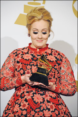 Adele Grammys 2013 Acceptance