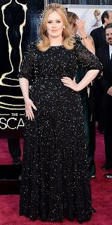 Adele Oscars Performance Dress