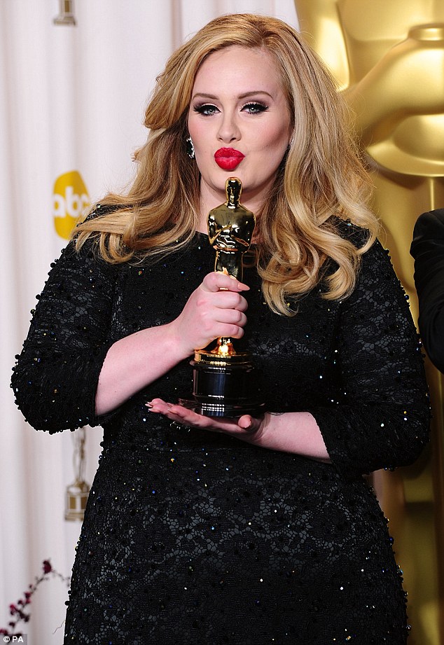 Adele Oscars Performance Dress