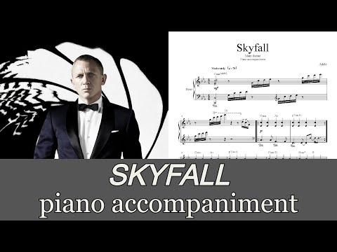 Adele Skyfall Piano Sheet Music