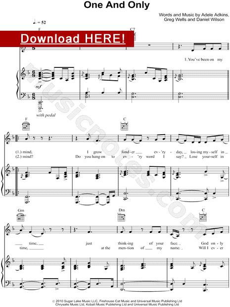 Adele Skyfall Piano Sheet Music Easy