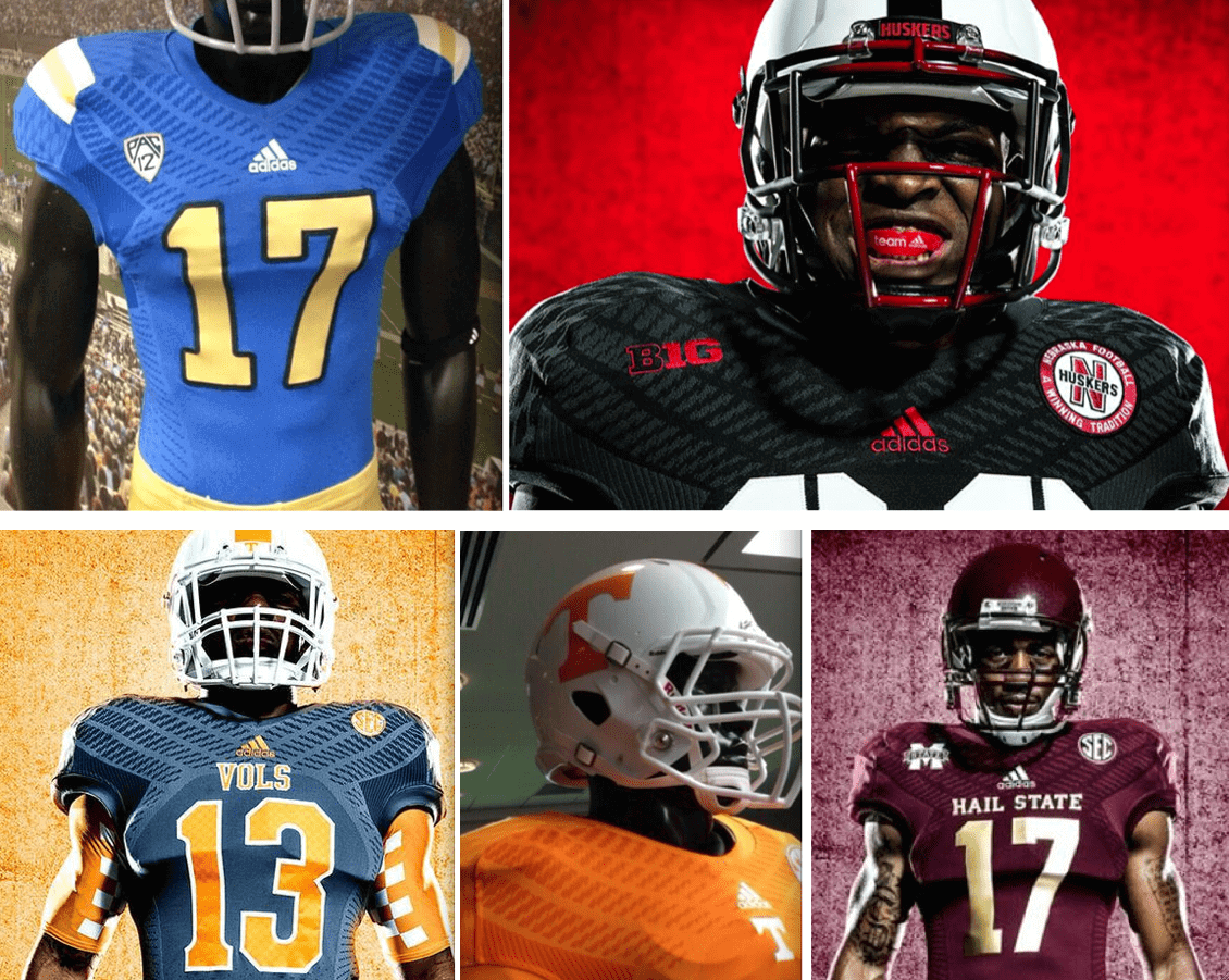 Adidas College Football Uniforms 2013