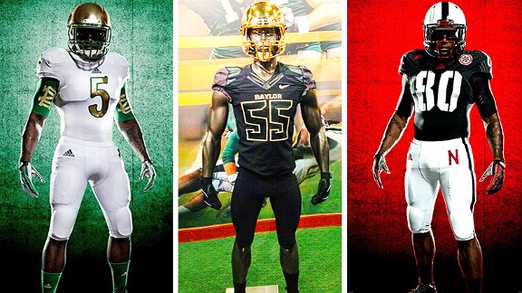 Adidas College Football Uniforms 2013