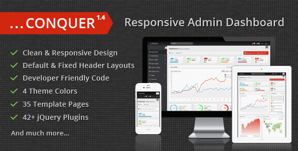 Admin User Interface Templates