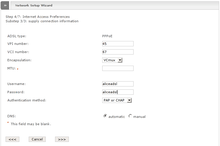 Adsl Connection Type