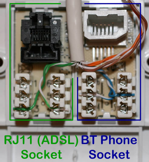 Adsl Filter Wiring