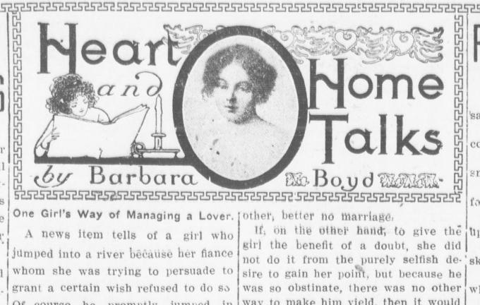 Advice Column Newspaper