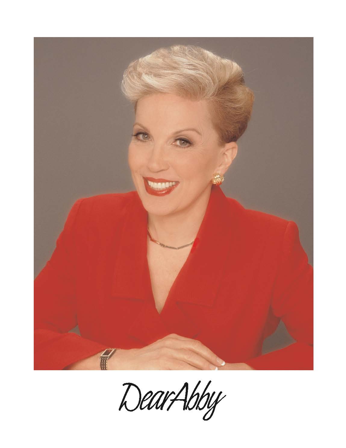 Advice Columnist Dear Abby