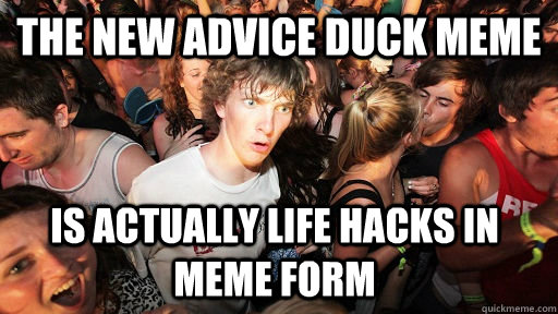 Advice Duck Meme