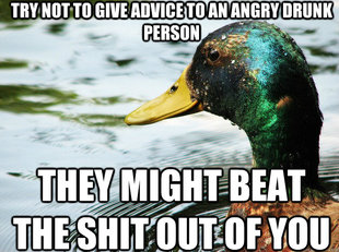 Advice Duck Meme