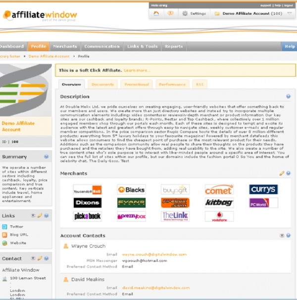 Affiliate Window Darwin