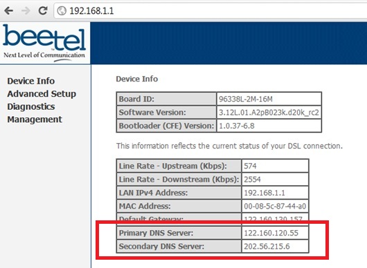 Airtel Adsl Router Username Password