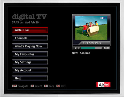 Airtel Digital Tv Customer Care Number