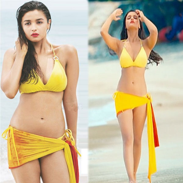 Alia Bhatt In Bikini Full Body