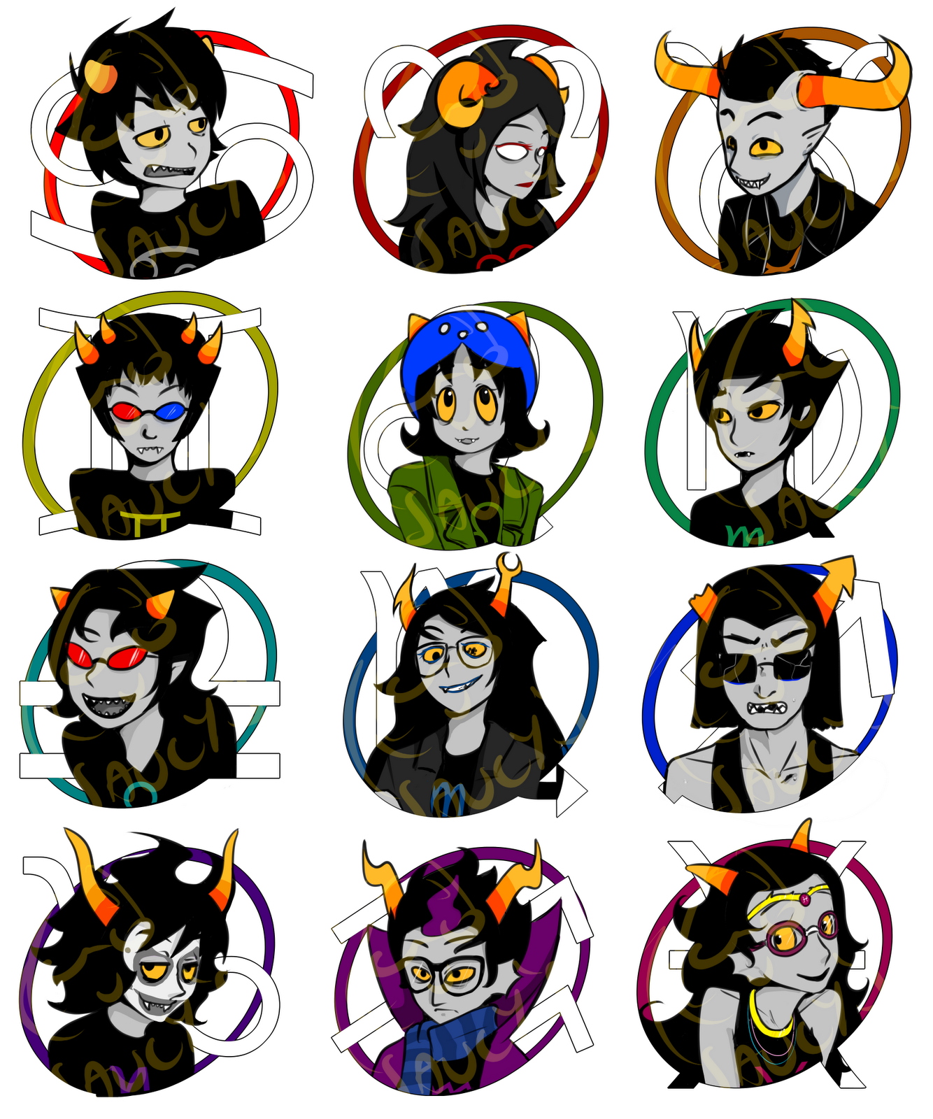 All Homestuck Characters List