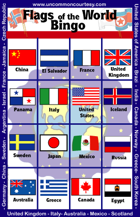 All The World Flags With Names