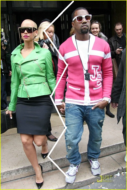 Amber Rose And Kanye West Break Up