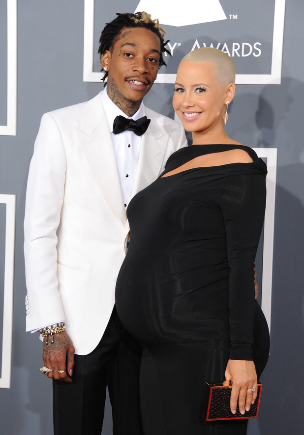 Amber Rose And Wiz Khalifa 2013