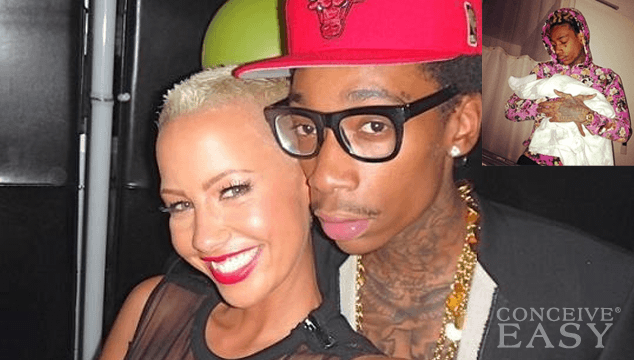 Amber Rose And Wiz Khalifa Baby Born