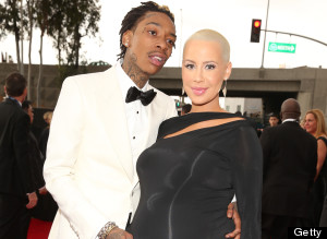 Amber Rose Baby Bump 2013